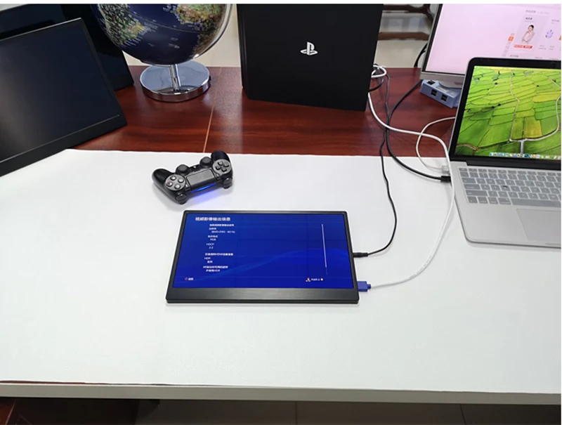15,6 дюймов супер тонкий ips сенсорный экран для PS3 PS4 xbox автомобильный портативный монитор для ПК ноутбука 1920*1080 P HD ЖК-экран