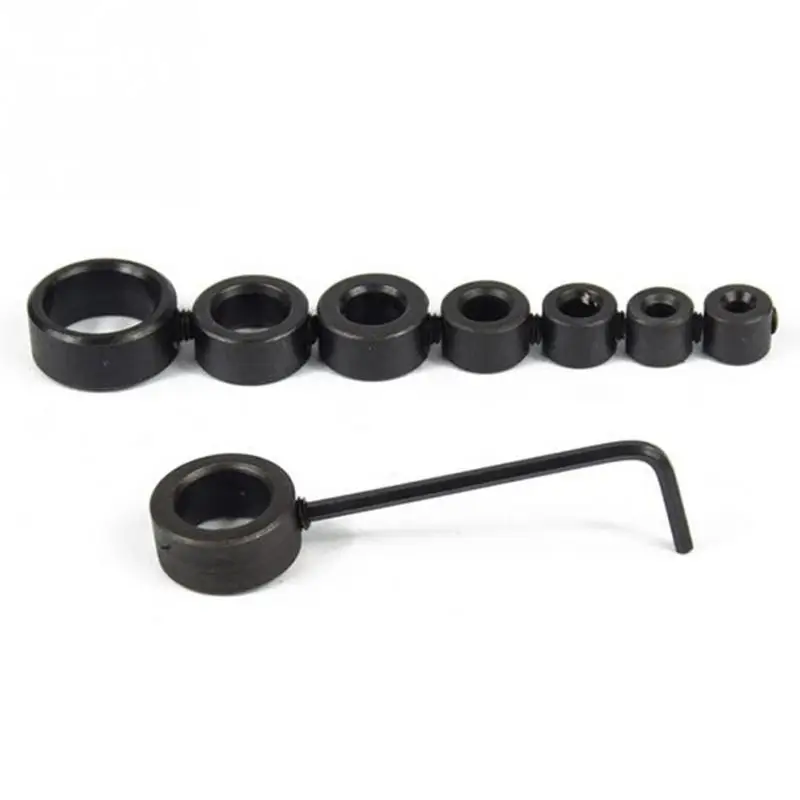 8 шт. инструменты для деревообработки сверла глубина стоп-воротники кольцо