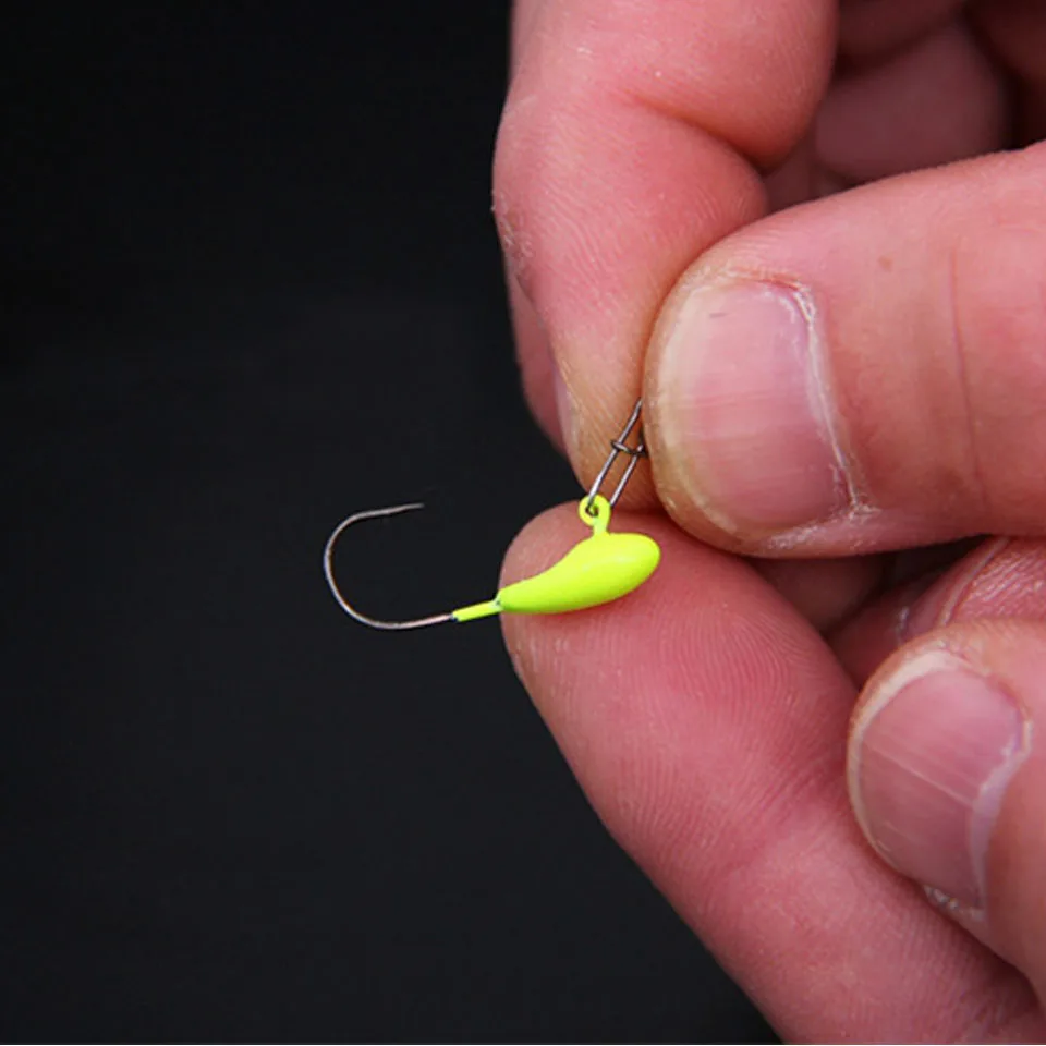 10 шт./лот Мягкая приманка металлический джиг-острый джиг-крючок 1 г 22 мм крючок