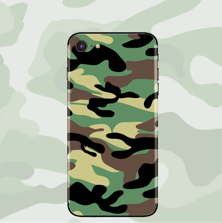 Stickers for iPhone X XS XR XSMAX Film Protective Cover Phone Sticker Poster Camouflage Series | Мобильные телефоны и