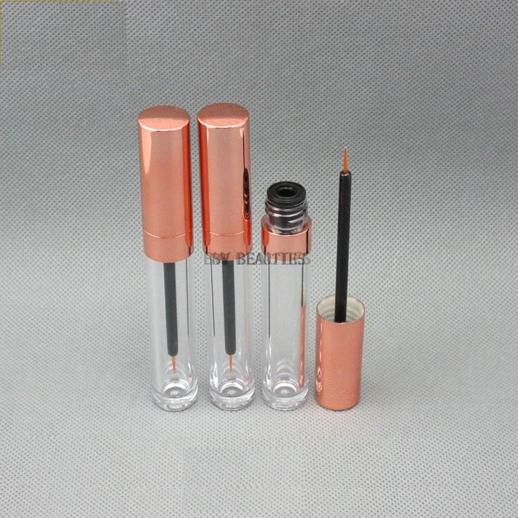 

300pcs/lot 5ml Empty Eyeliner Tube Mascara Tube Lip Gloss Tube, Eyelash Growth Liquid Refillable Bottle, Cosmetic Storage Tube