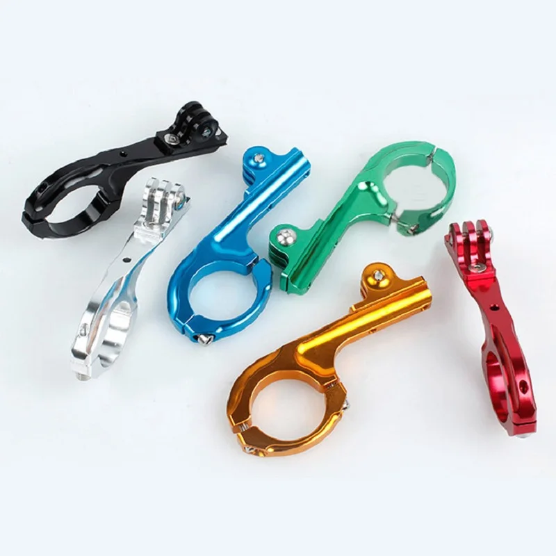 

Clownfish Bike Bicycle Motorcycle Mount Holder Camera For GoPro Hero 11 1098 Xiaomi Yi 4K Mijia SJCAM SJ6/8 C30 Aluminium Tripod