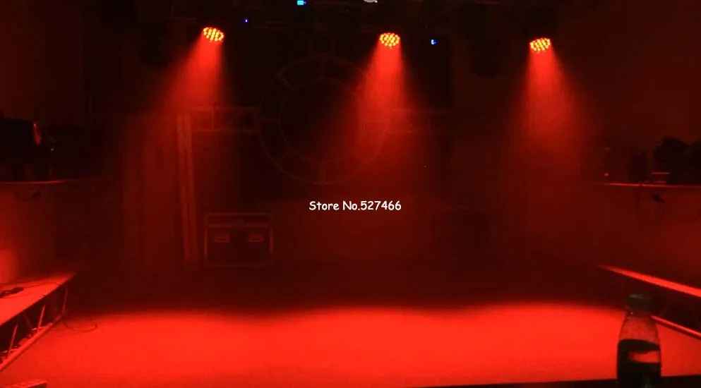 Четырехъядерный светодиодный прожектор с движущейся головкой 19*12 Вт RGBW для