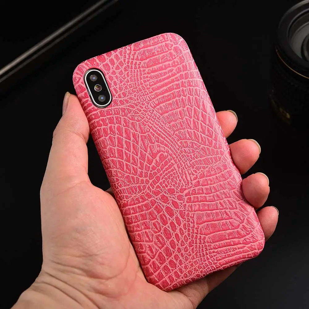Boucho для iPhone XS Max XR X 11 Pro Max Змеиный Леопард крокодиловая кожа чехлы для телефонов для iPhone 8 7 6 6S plus Мягкий чехол из искусственной кожи
