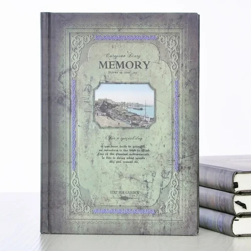 1 Европейский стиль, толстая Ретро Волшебная книга, блокнот А5 с твердой поверхностью, блокнот на день рождения, подарок на день Святого Валентина, блокнот для путешественников - Цвет: 1