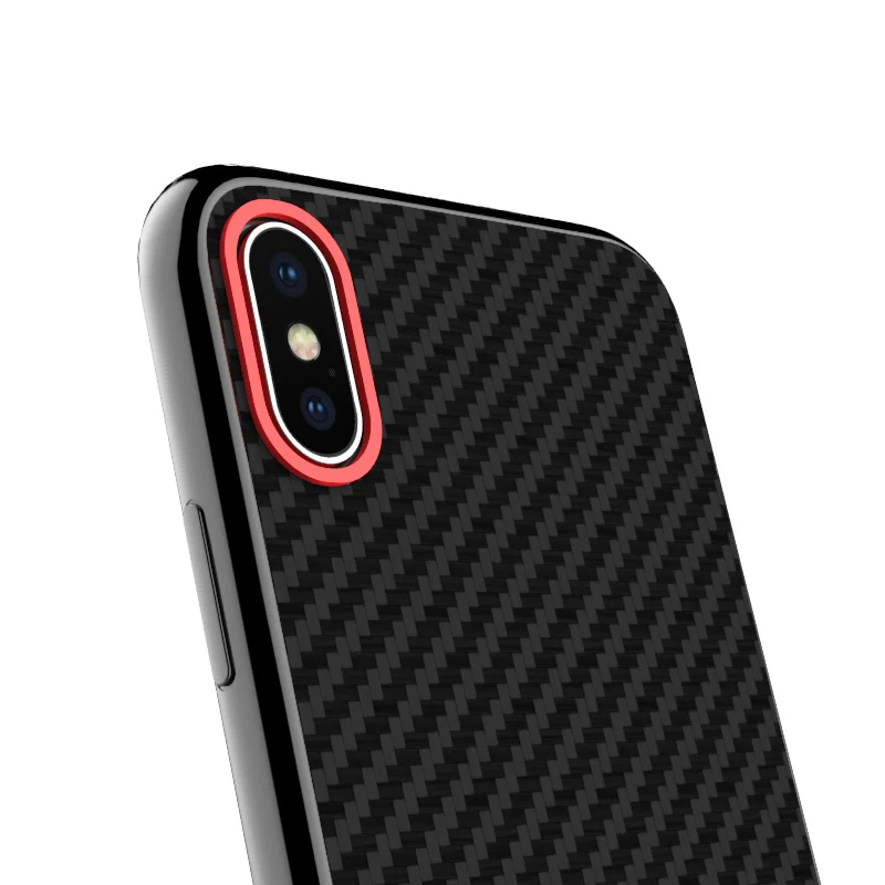 Ультратонкий чехол из углеродного волокна для iPhone 6 7 8 X|Бамперы| |