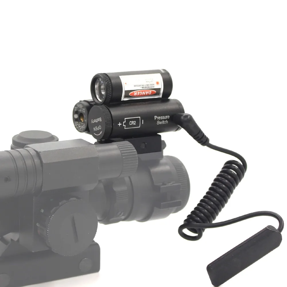 Airsoft Hunting.22-. 50 Тактический красный лазерный калибратор красная точка лазерная указка прицеливания телескоп прицел Алюминиевый сплав 5mW-YZ030