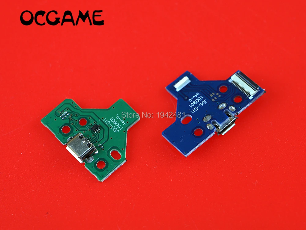 OCGAME 2 шт./лот 12 контактов 14 12/14 USB зарядка зарядное устройство разъем питания для PS4