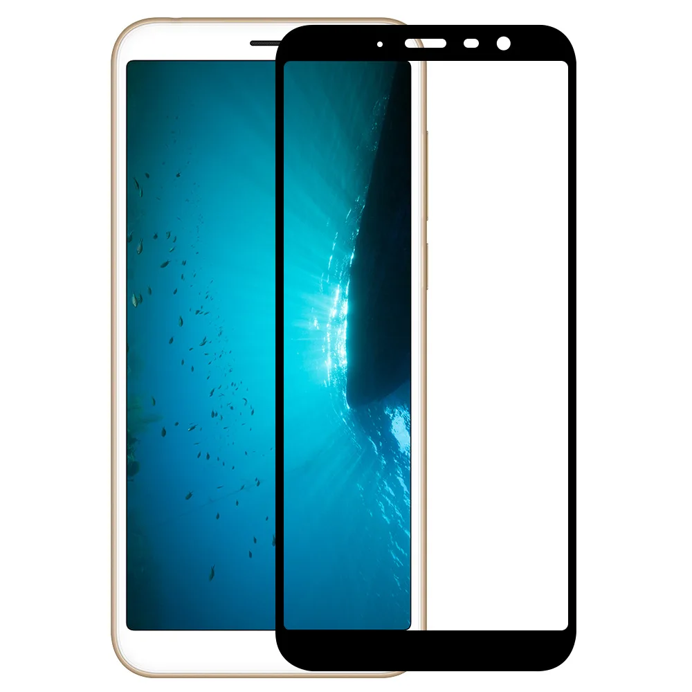 2 шт для Meizu M6T Meilan 6 T защита экрана из закаленного стекла 2.5D 9H 5,7 ''Защитная пленка для M 6 T 6 T pelicula de vidro - Цвет: BLACK