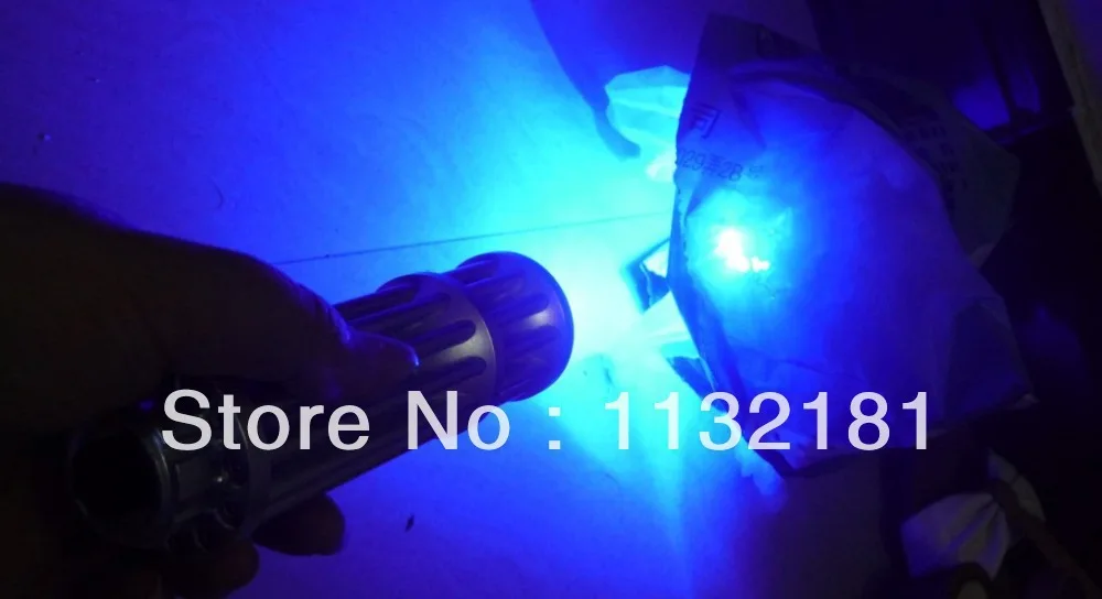 2015j-HotReal 2000mw 2W Blue Laser Pointer with battery and charger aluminum case free safety glasses | Компьютеры и офис