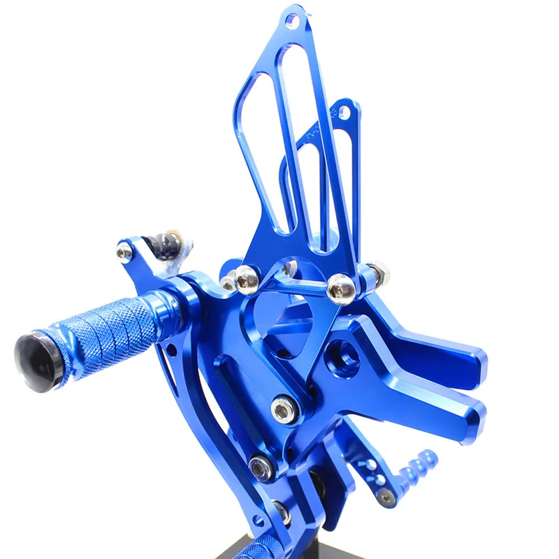Для Kawasaki Z750 2004 2006 мотоцикл задний Набор аксессуаров CNC регулируемый подножки 2005