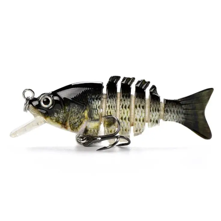 1 шт., 5 см, 2,5 г, мини приманка для рыбалки, Sahte Yemler, Swimbait, Grankbait, жесткая приманка, мульти, шарнирная приманка, поддельная приманка, articulos De Pesca - Цвет: E
