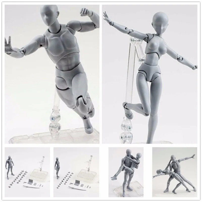 S. H. Figuarts Body Chan DX набор экшн фигурок игрушки женские куны мужские DIY переменная