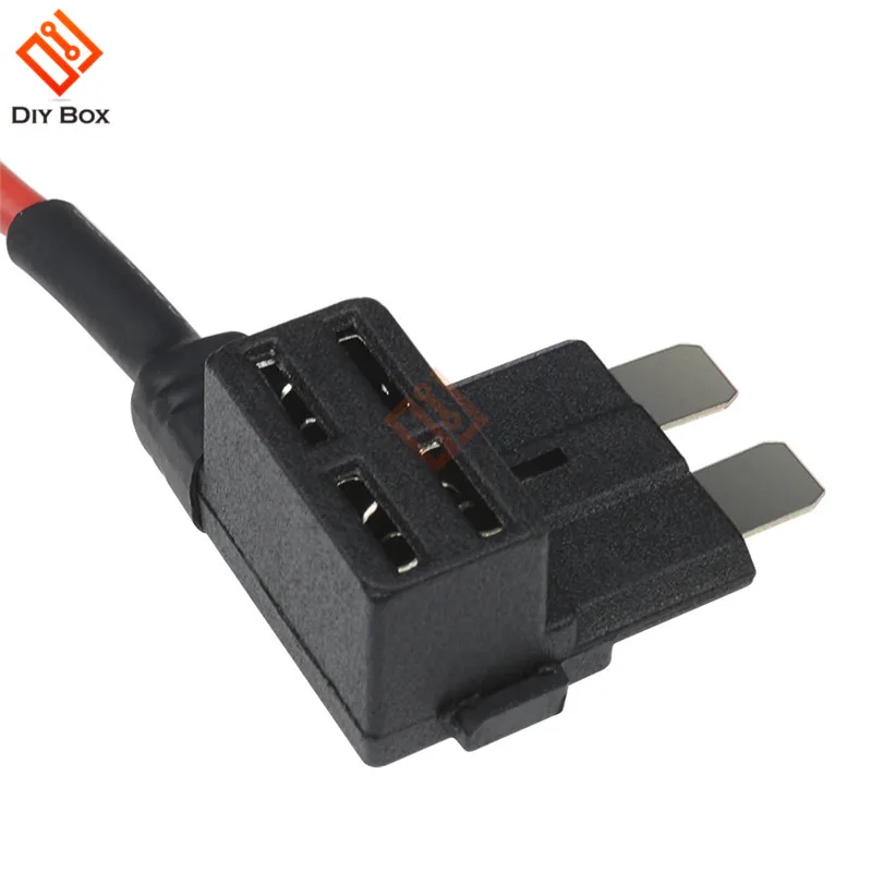 12 В держатель предохранителя Add-a-circuit TAP Adapter Micro Mini standard ATM, APM Blade АВТОМАТИЧЕСКИЙ Предохранитель с 10A Blade автомобильный предохранитель с держателем