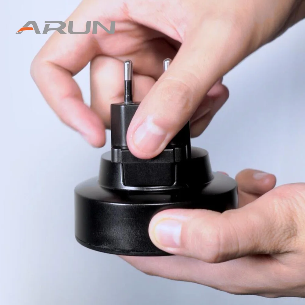 Арун зарядное устройство быстро Зарядное Черный 4USB выход 4.2A путешествий Дисплей