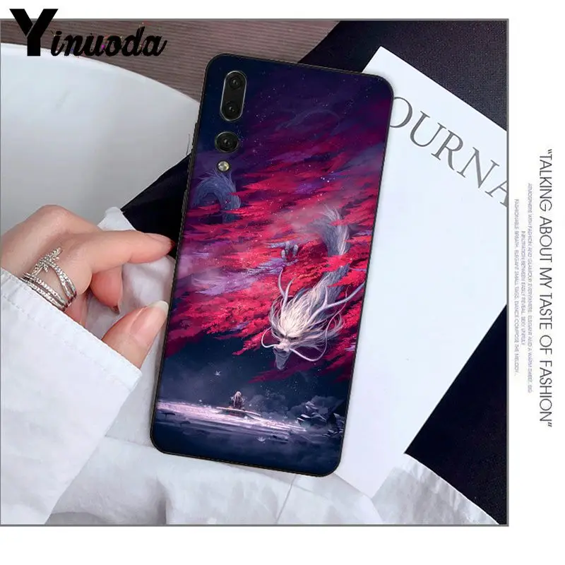 Yinuoda китайский стиль Дракон Новинка чехол для телефона Fundas Huawei Mate10 Lite P20 Pro P9 P10 Plus