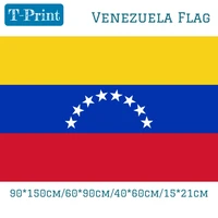 90150cm 6090cm 4060cm 1521cm venezuela national flag polyester flag 3 x 5 ft
