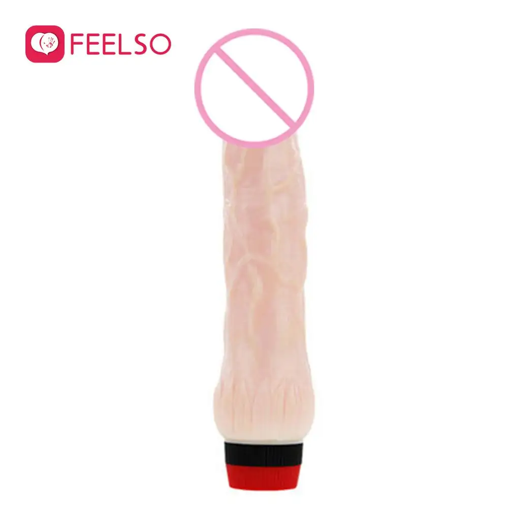 Большой фаллоимитатор вибратор Женский имитирующий массажер для тела взрослые