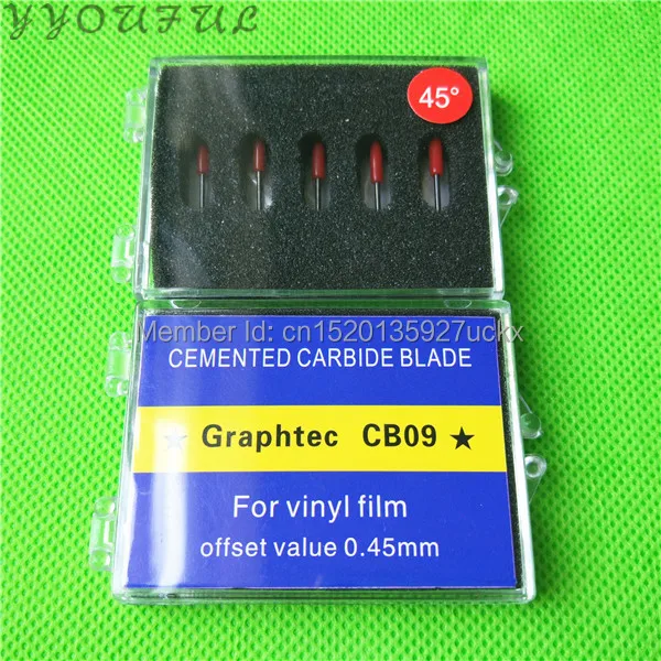Высококачественные запчасти для режущего плоттера Graphtec CE5000 CE6000 CB09 лезвие резака