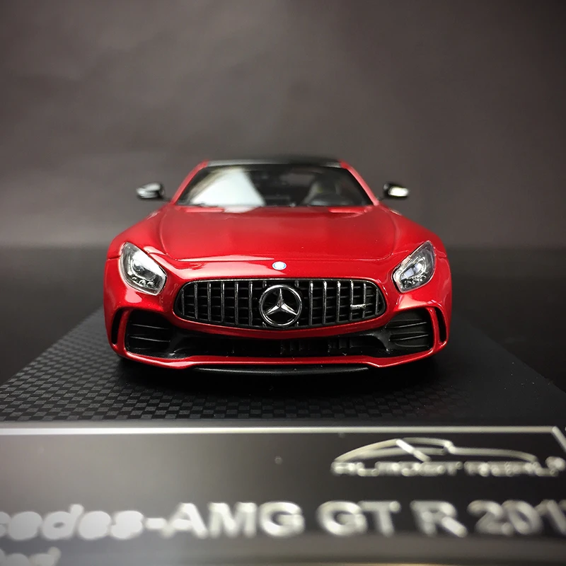 Ограниченная Коллекция 1/43 AMG GTR новая литая металлическая настольная модель дисплея