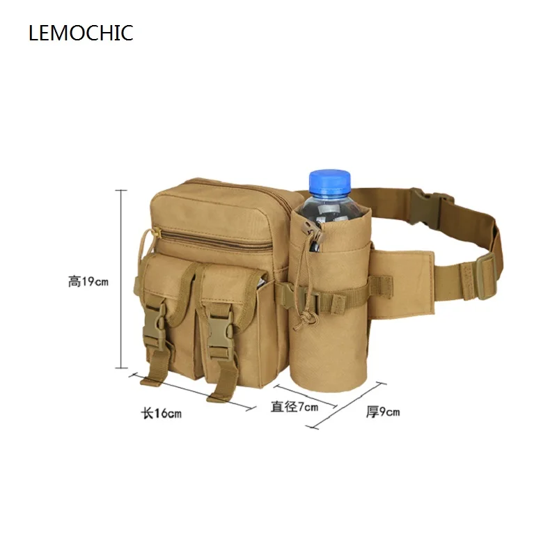 LEMOCHIC Военная Униформа Тактический Охота поясная открытый деньги телефон