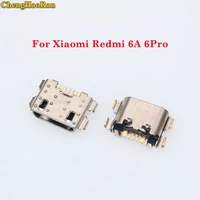 chenghaoran for xiaomi redmi 6a 6 pro micro usb jack connector charging port dock plug jack mobile phone interface