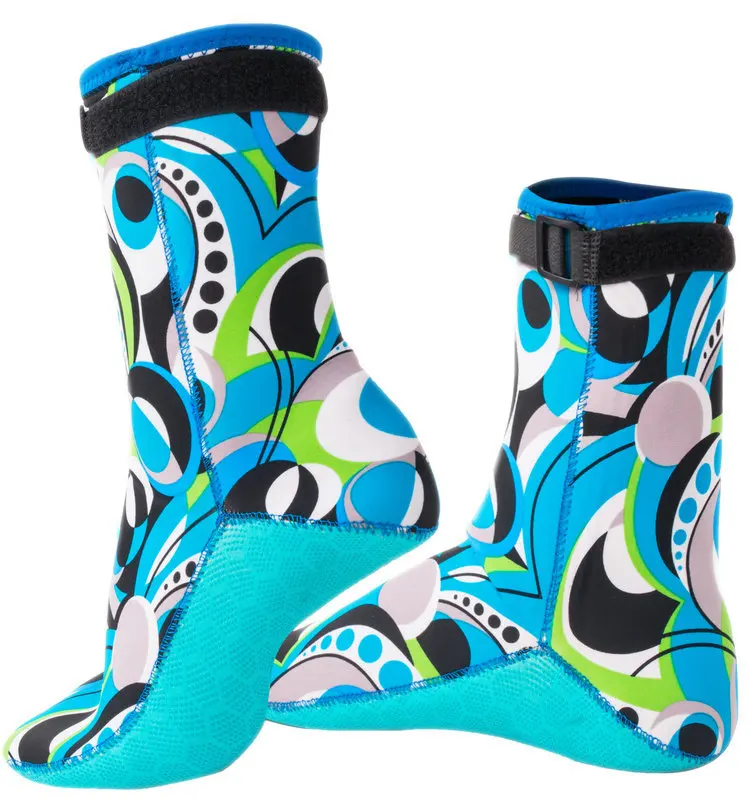 Оборудование для подводного плавания 3 мм Нескользящие камуфляжные носки