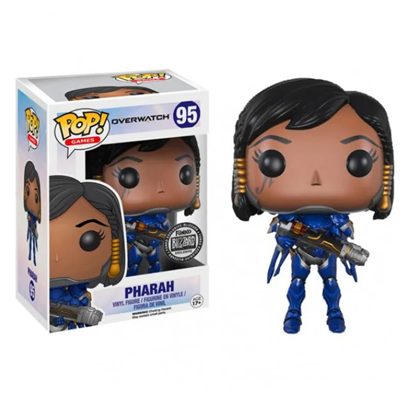 With box-95 Funko Pop Hot Game OW Rye Pioneer Vanguard#93 жнец смерти#92 Tracer#97 Winston Widowmaker Soldiers может Модель фигурка игрушка подарок - Цвет: With box-95