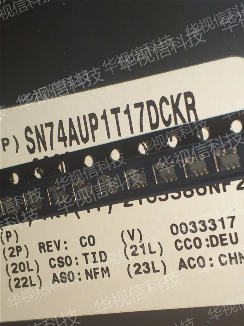 SN74AUP1T17DCKR перевод уровни напряжения низкий ШИМ 1 8/2 5/3 3 вина В CMOS выход