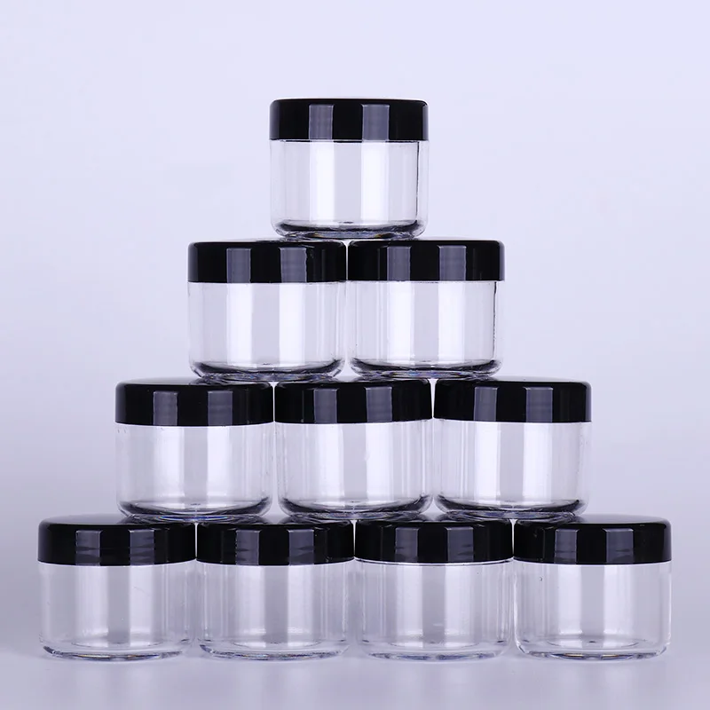 10 шт. прозрачный пластиковый ящик для хранения ногтей бусины украшения Стразы