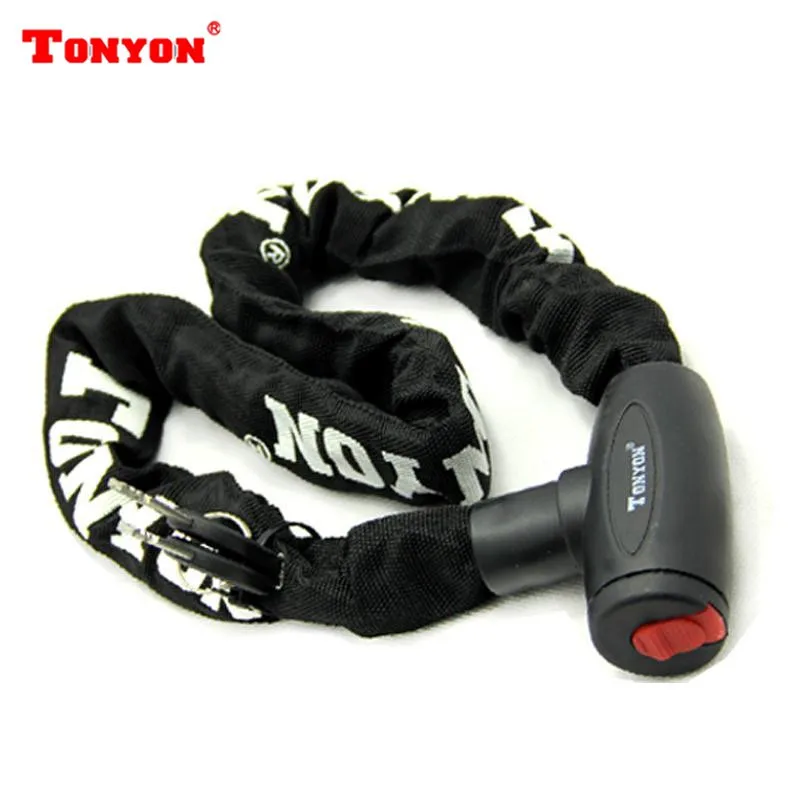 

TONYON bike lock chain lock security lock TY715 manganese steel chain (90CM)
