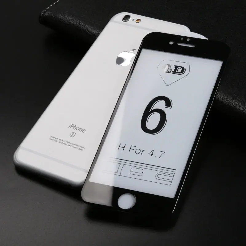 Закаленное стекло XSKEMP 4D 9H с закругленными краями для Apple iPhone 6 6S Plus 4 7 5 защита