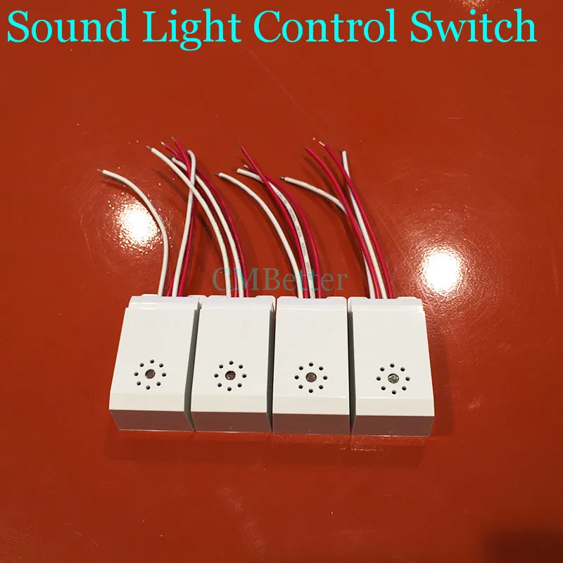 Новый четырехпроводный настенный энергосберегающий звук и светильник