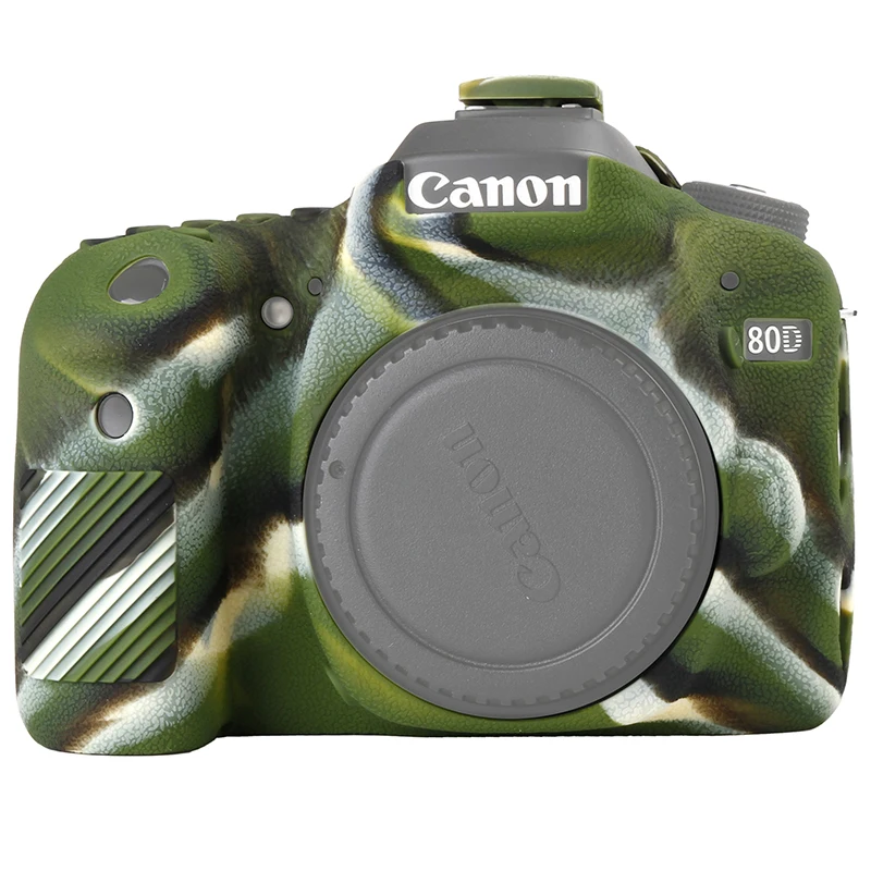 Легкая сумка для камеры CANON 80D защитный чехол canon камуфляжный черный желтый