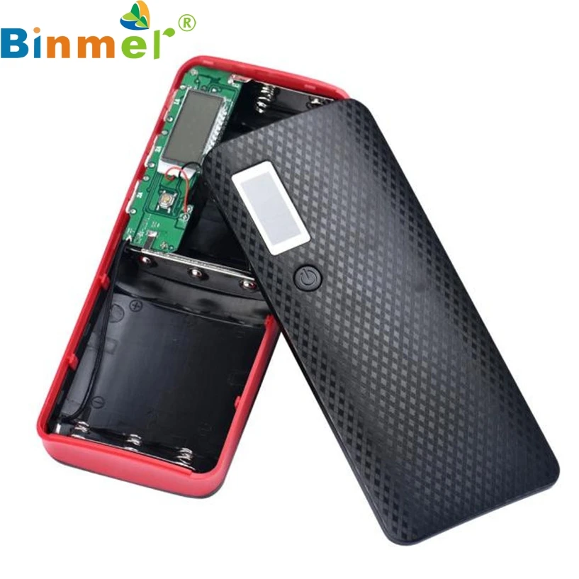 Binmer Новый Mecall 3 Порты usb 5V 2A 5x18650 Мощность банк Батарея коробка Зарядное устройство