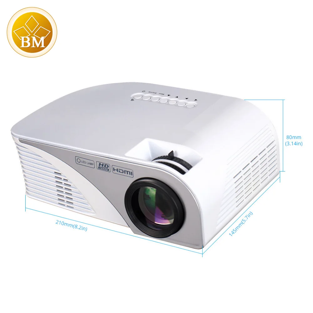 Thundeal RD805B МИНИ Проектор Proyector Бимер Обновляется RD805 3D Фильм поддержка HDMI VGA AV SD USB