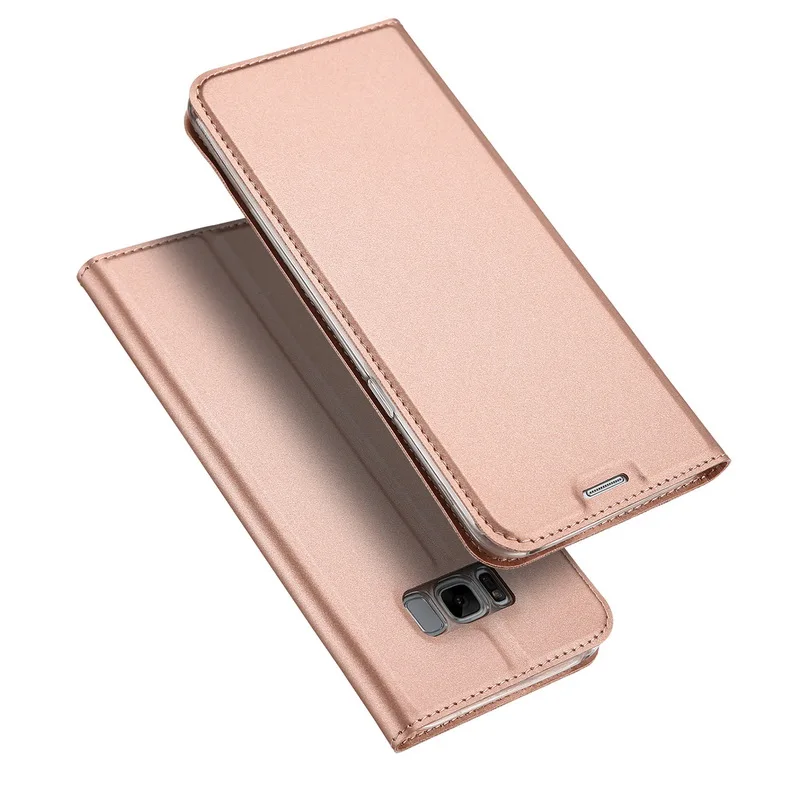 Магнитный кожаный чехол флип-чехол для samsung Galaxy S10 S9 S8 плюс S7 Edge Note 8 9 A7 A9 J4 J6 J8 A8 A6 A5 A3 J3 J5 J7