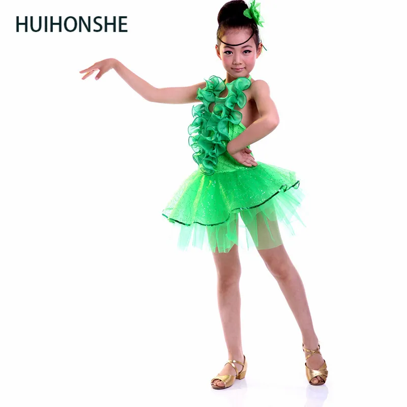 Одежда для латинских танцев детская одежда костюмы Группа танцевальных костюмов