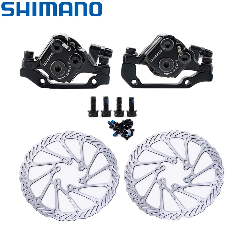 Shimano BR M375 механические дисковые тормозные суппорты для Acera Alivio Deore с смоляные