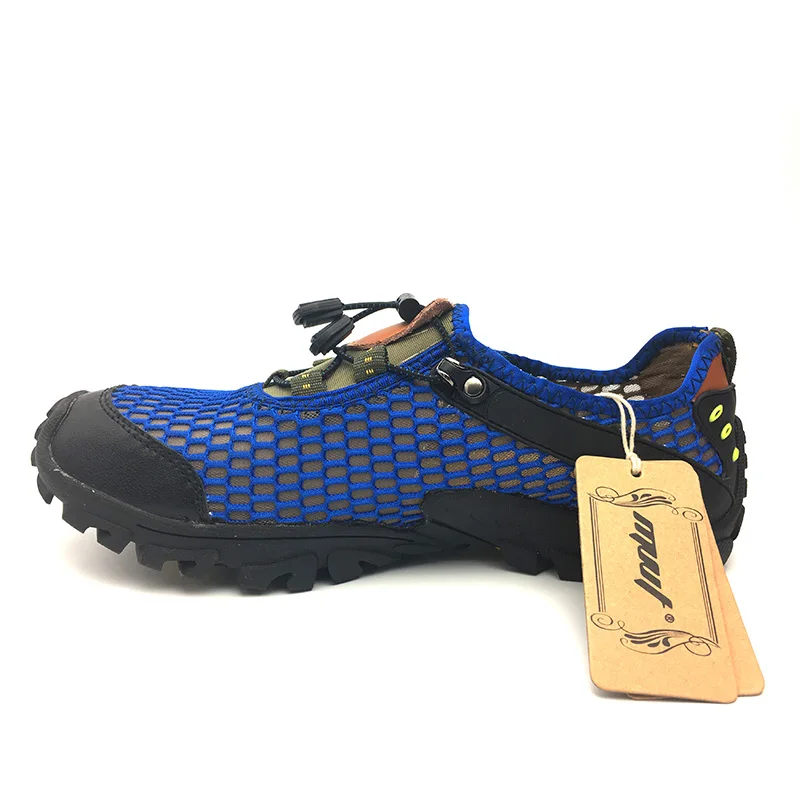 Сандалии мужские сетчатые из пластика Уличная обувь дышащие повседневные