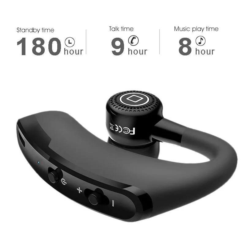 20 шт. V9 беспроводные Bluetooth наушники с микрофоном Голосовое управление Bluetooth гарнитура для вождения шумоподавление