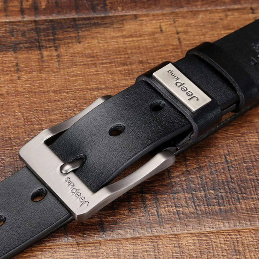 Ремень из натуральной коровьей кожи для мужчин винтажный дизайнерский ремень с