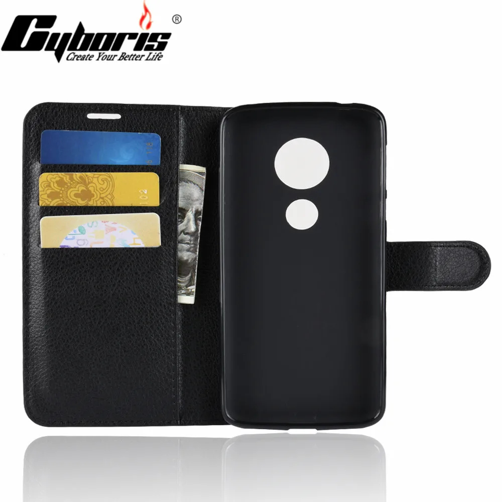Чехол CYBORIS для Motorola moto E 5 чехлы-книжки из искусственной кожи чехлы бумажники