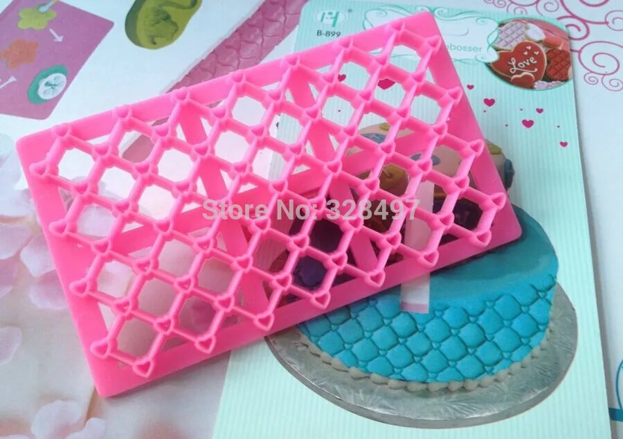 1 шт Любовь/сердце одеяло тиснение впечатление печенья резак фандант украшения