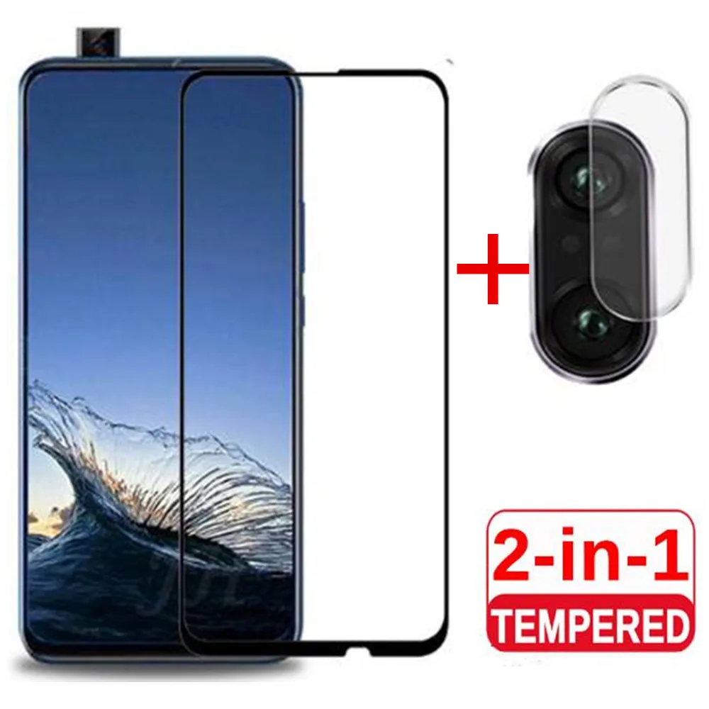 2 в 1 Защитная пленка для камеры защитный экран huawei P Smart Z 6 59 Закаленное стекло