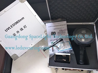 Супер высокая интенсивность SJ3100-12 ручной УФ-светодиодный черный светильник УФ-инспекционный светильник