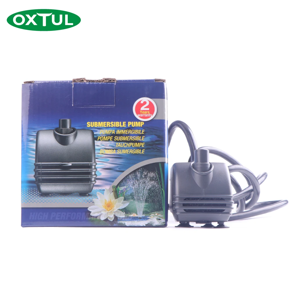 Водяной насос 220V 5W 14 5 W 35W 40W 25W 60W 65W ультра тихий погружной водяной для аквариума