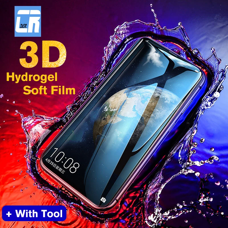 3D полная Защитная мягкая Гидрогелевая пленка для huawei mate 20X10 P20 Pro P10 Lite P9 Plus экрана