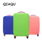 QIAQU новейший Улучшенный однотонный защитный чехол для костюма подходит для 18  30 дюймов Чехол, Эластичный чехол для путешествий