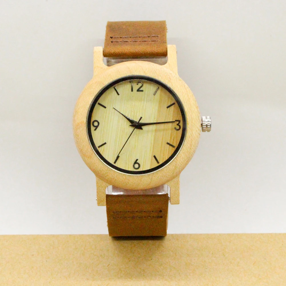 2018 Топ люксовый бренд женские деревянные наручные часы ручной работы с
